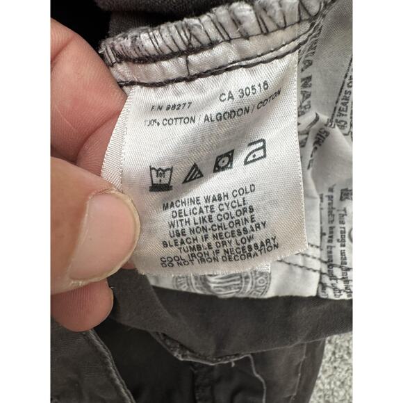 Vans Jeans 30 Straight Leg Skater Streetwear Grunge Retro Y2K Alt Distressed - Picture 9 of 12